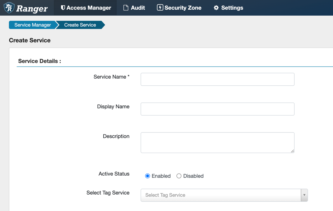 service config